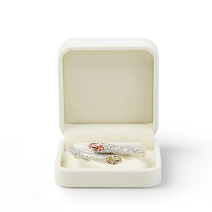 Oirlv Velvet Jewelry Box – Classic Ring, Earring & Necklace Case for Wedding Gift & Display