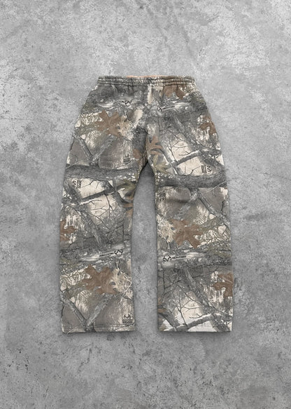 Y2K Camouflage Sweat Pants — Men’s High Street Hip Hop Oversized Baggy Unisex Streetwear
