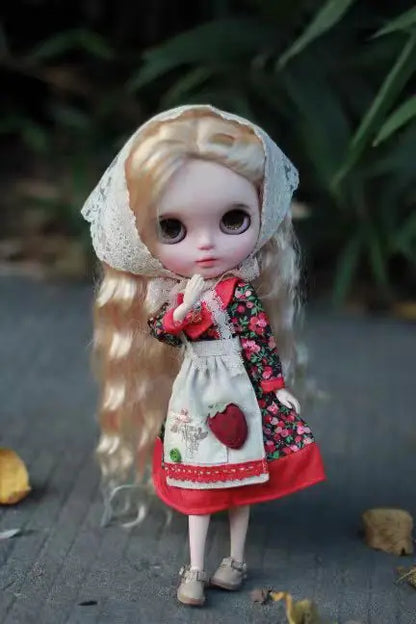 Blythe Doll Clothes Dress Suit — Outfit for OB22, OB24 & Azone Dolls