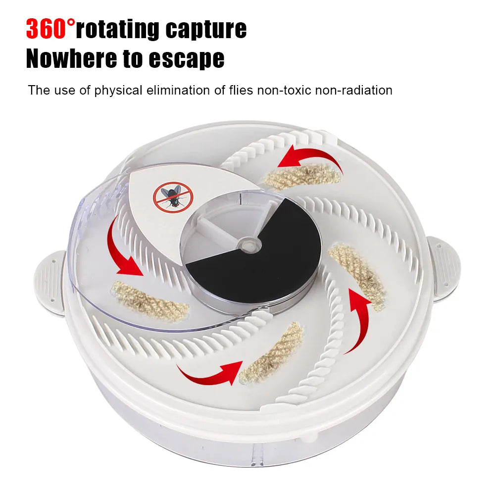 Electric Pest Killer USB Insect Catcher - Indoor and Outdoor Pest Control, Fly Trap, Automatic Flycatcher, Pest Reject Repeller