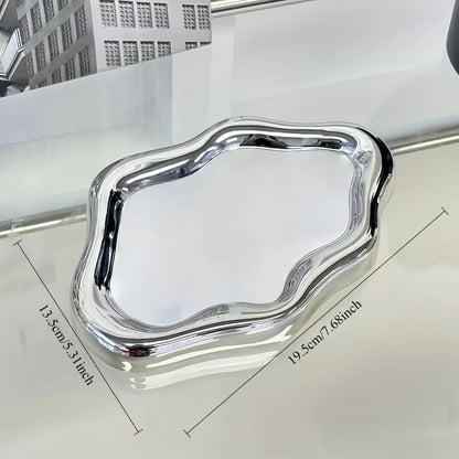 Cloud-Shaped Jewelry Tray - Decorative Organizer for Rings, Earrings, Bracelets & Necklaces Vanity Bedroom Decor