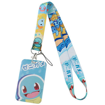 FI24 Japanese Anime Lanyard – Student Card & Badge Holder, Neck Strap for Phone, Subway & Access Cards, Gift for Kids