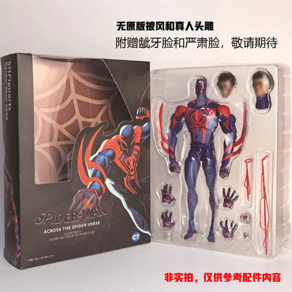 CT Spider-Man 2099 S.H.Figuarts – Across the Spider-Verse Part One Anime Action Figure Model Toy Gift