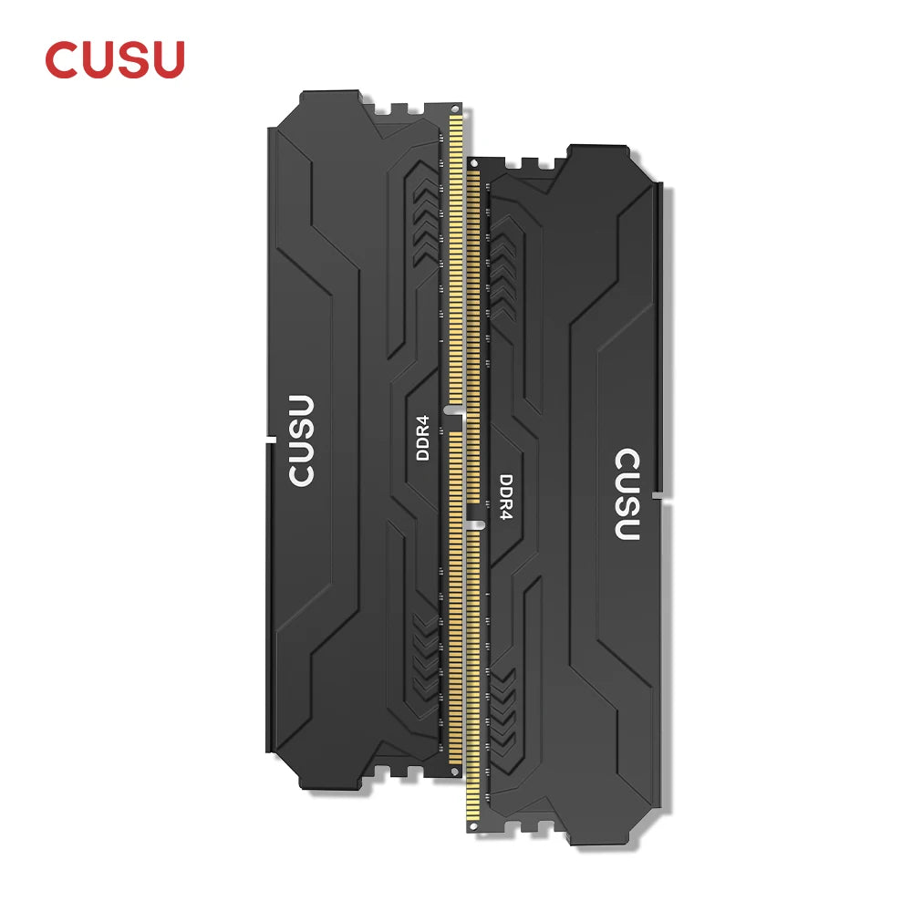 CUSU DDR4 RAM 8GB 16GB 3200MHz 3600MHz Desktop Memory 288-Pin UDIMM XMP 2.0 Heatsink for Motherboard