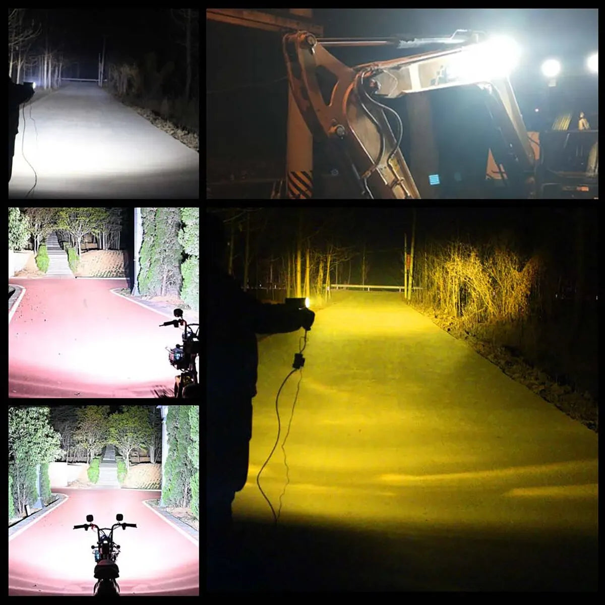 12V Off-Road LED Light Bar – Super Bright 6000K Spot & Flood Combo Work Light for Car, SUV, 4x4, Boat & ATV Headlight Barra LED Lighting Accessories