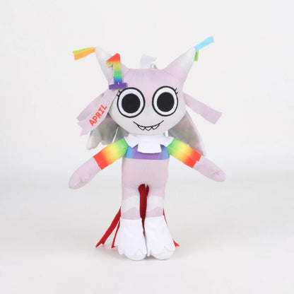 New Dandy’s World Gourdy Plush – Cute Dandy, Astro Vee, Pebble & Ribecca Eclipse 1st Edition Plush Doll Toy for Kids