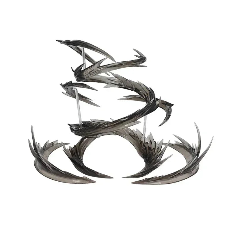 Whirlwind Flame & Ice Special Effects Model Stand — Luffy Figure DIY Accessories Movable Display Base
