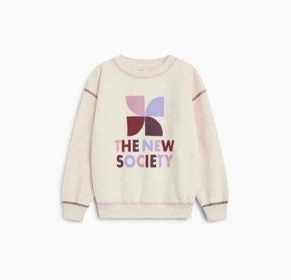 TNS Style Cotton Sweatshirt - Trendy 2026 Casual Pullover Top for Boys and Girls
