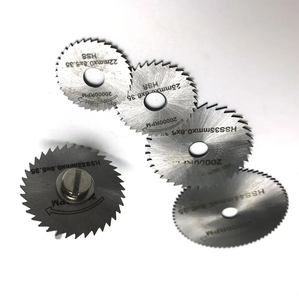 Mini Circular Saw Blade HSS Cutting Disc | Rotating Drilling Tool Accessories for Wood, Plastic, and Aluminum