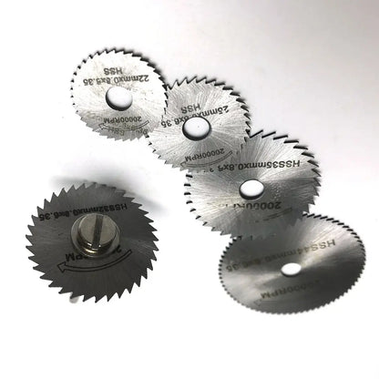Mini Circular Saw Blade HSS Cutting Disc | Rotating Drilling Tool Accessories for Wood, Plastic, and Aluminum