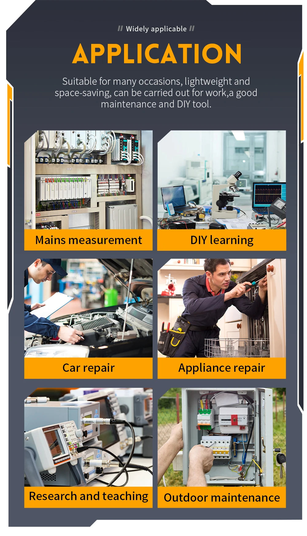 FNIRSI DSO510 DSO152 DSO153 Mini Handheld Digital Oscilloscope | 2-in-1, 48MS/s, 10MHz Bandwidth for Electronic Repair