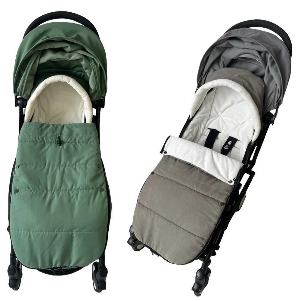 Universal Stroller Footmuff – Windproof, Waterproof & Thermal Warm, Compatible with YOYO & Bugaboo Strollers