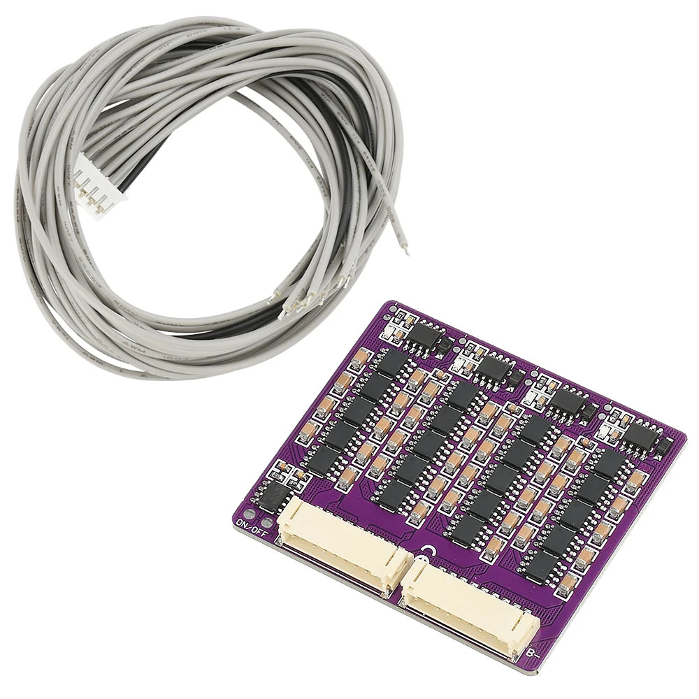 BMS 1.5A Lithium Battery Active Equalizer – 3S to 21S Li-ion, LiFePO4 & LTO Balancer Board with Balance Capacitor