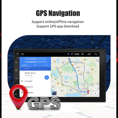 ESSGOO 2-Din Android Car Radio — 7/9/10" CarPlay Multimedia Player with GPS, Stereo Video Player for Tesla-Style, Nissan & Hyundai