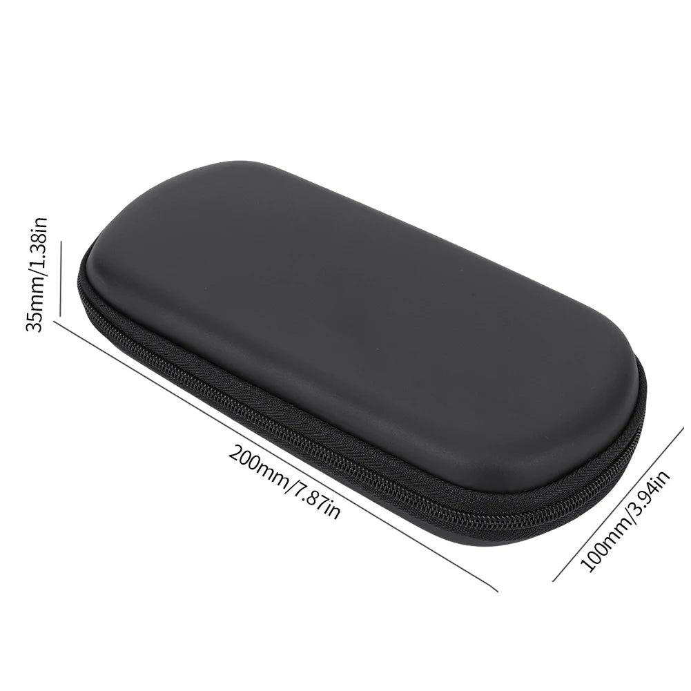Hard EVA Carrying Case with Tempered Glass Film – Waterproof Protective Case for Trimui Smart Pro Handheld Game Console