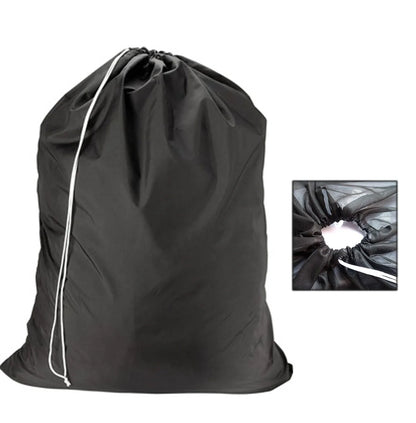 Large 60x90cm Laundry Mesh Bag — Solid Color Drawstring Clothes Washing Bag, Anti-Snag & Deformation
