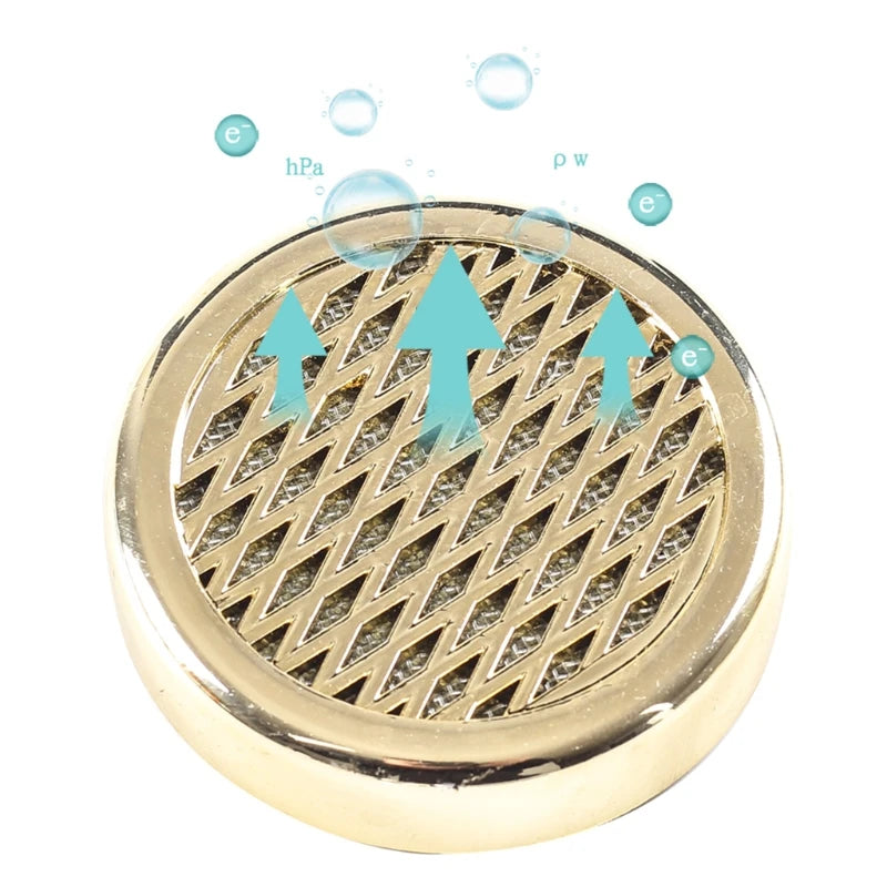 Portable Cigar Humidor: Moisture-Enhancing Tobacco Humidifier for Home and Office - Round Accessory Tool and Gift Idea