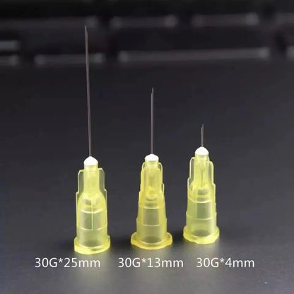 Superfine Precision Needles Assorted Sizes (18G–34G) – 4mm–38mm Lengths, Stainless Steel Fine Point Needles for Craft, Lab & General Use
