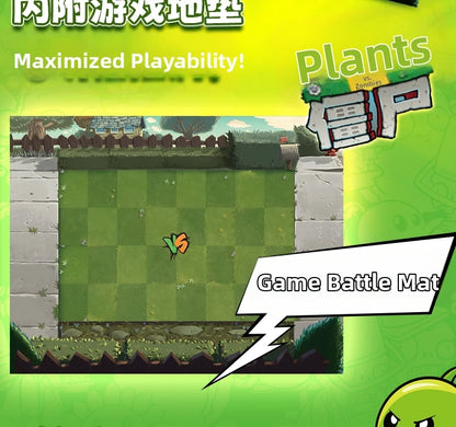 Plants vs Zombies Dave's Surprise House Toy Set – Collectible Figures with Interactive Play Features for Kids Gift