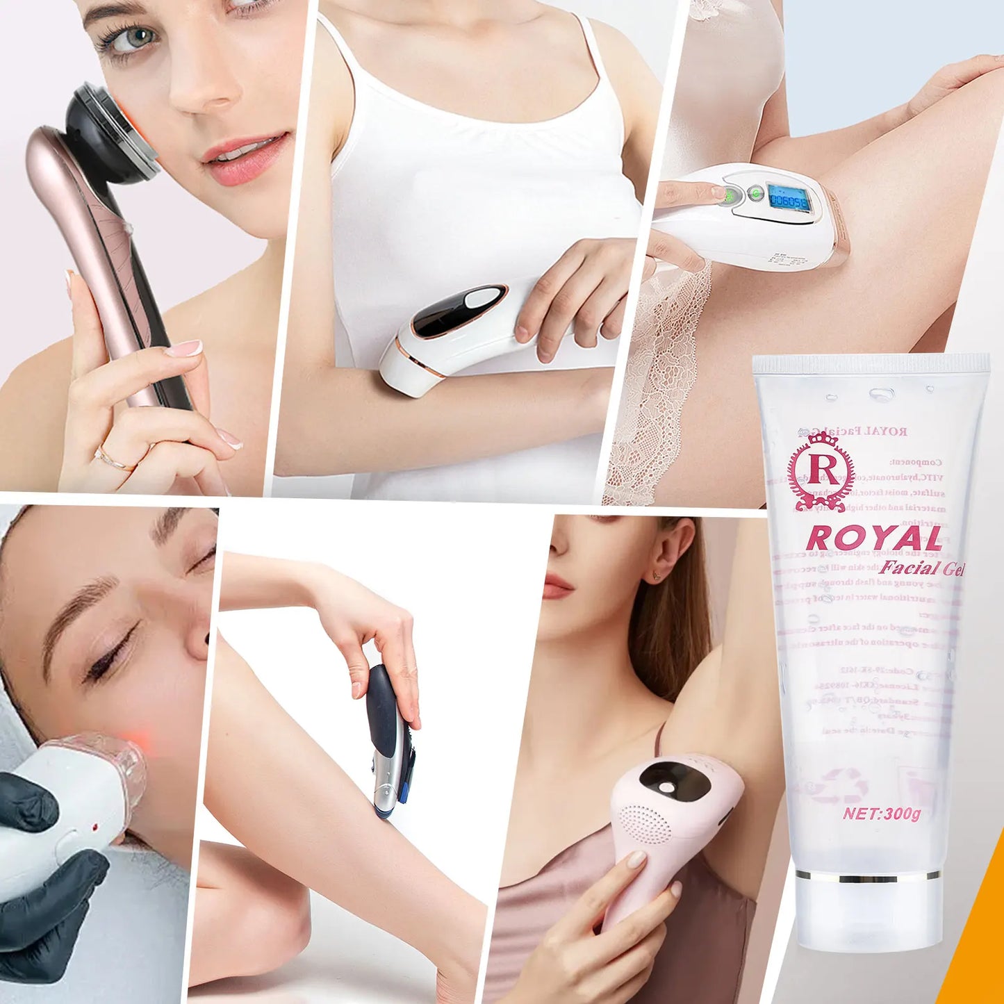 300g Conductive Gel for 40K RF Slimming Machine – Ultrasonic Cavitation Fat Burning & Body Sculpting Beauty Device Gel