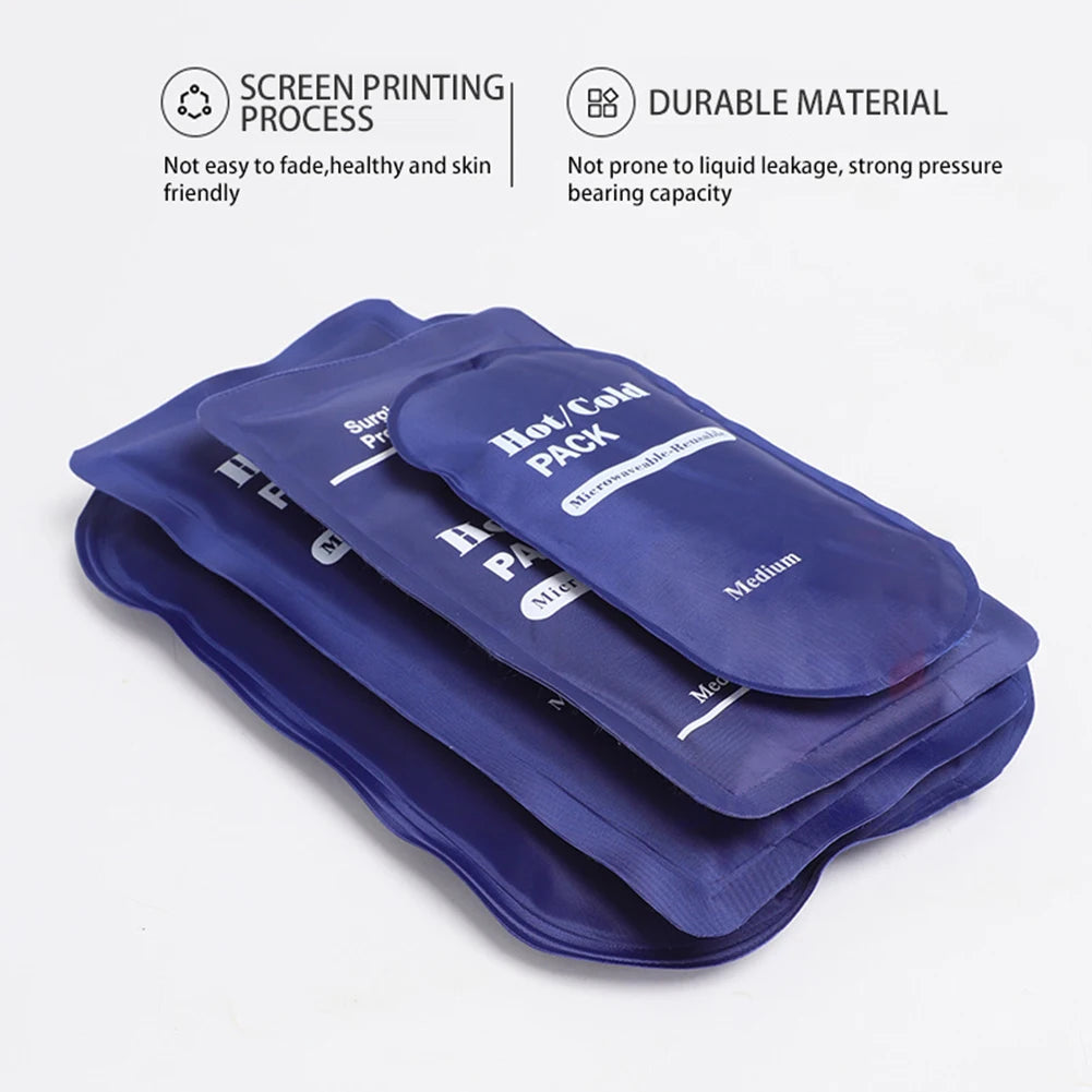 Reusable Ice Bag & Sports Icing Packs – Hot & Cold Therapy for Knees, Ankles, Muscles, Injuries & Back Pain Relief