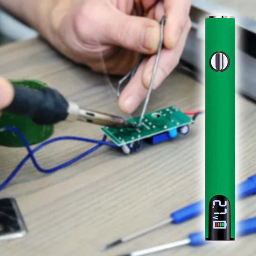 510 Thread 650mAh Rechargeable Battery Pen – Smart USB Charging Power Tool for Soldering & Mini Repair Applications