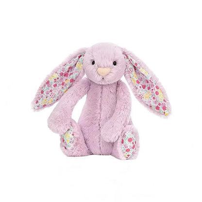 Cute Floral Bunny Plush Gift - Leopard Bunny Barcelona Bear Cake Bunny Bouquet Design Birthday Present Essential