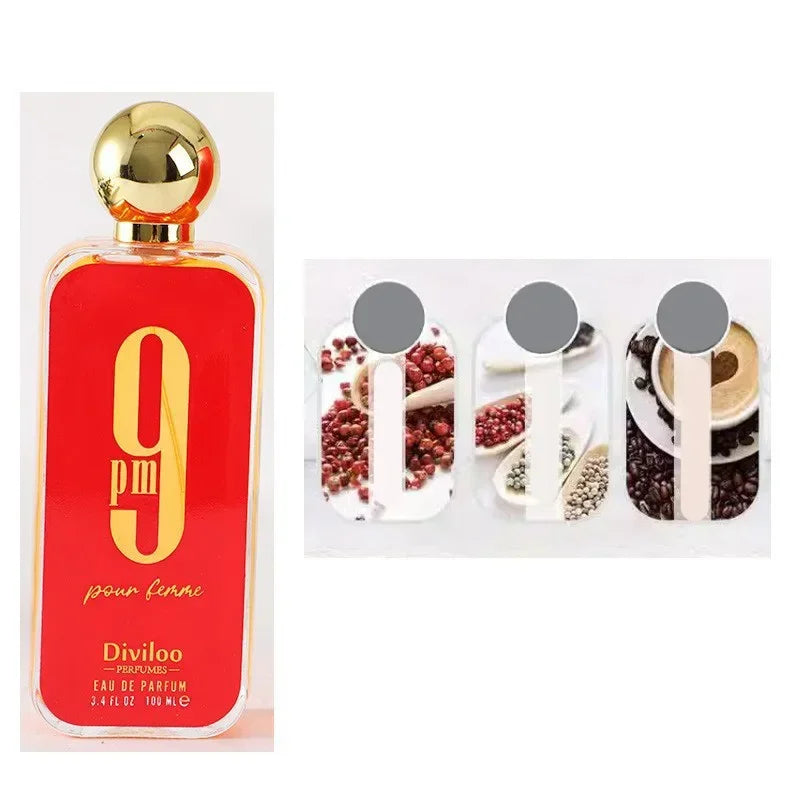 100ML Vanilla Perfume Spray for Women — Light Citrus Floral Fragrance, Long-Lasting Body Mist