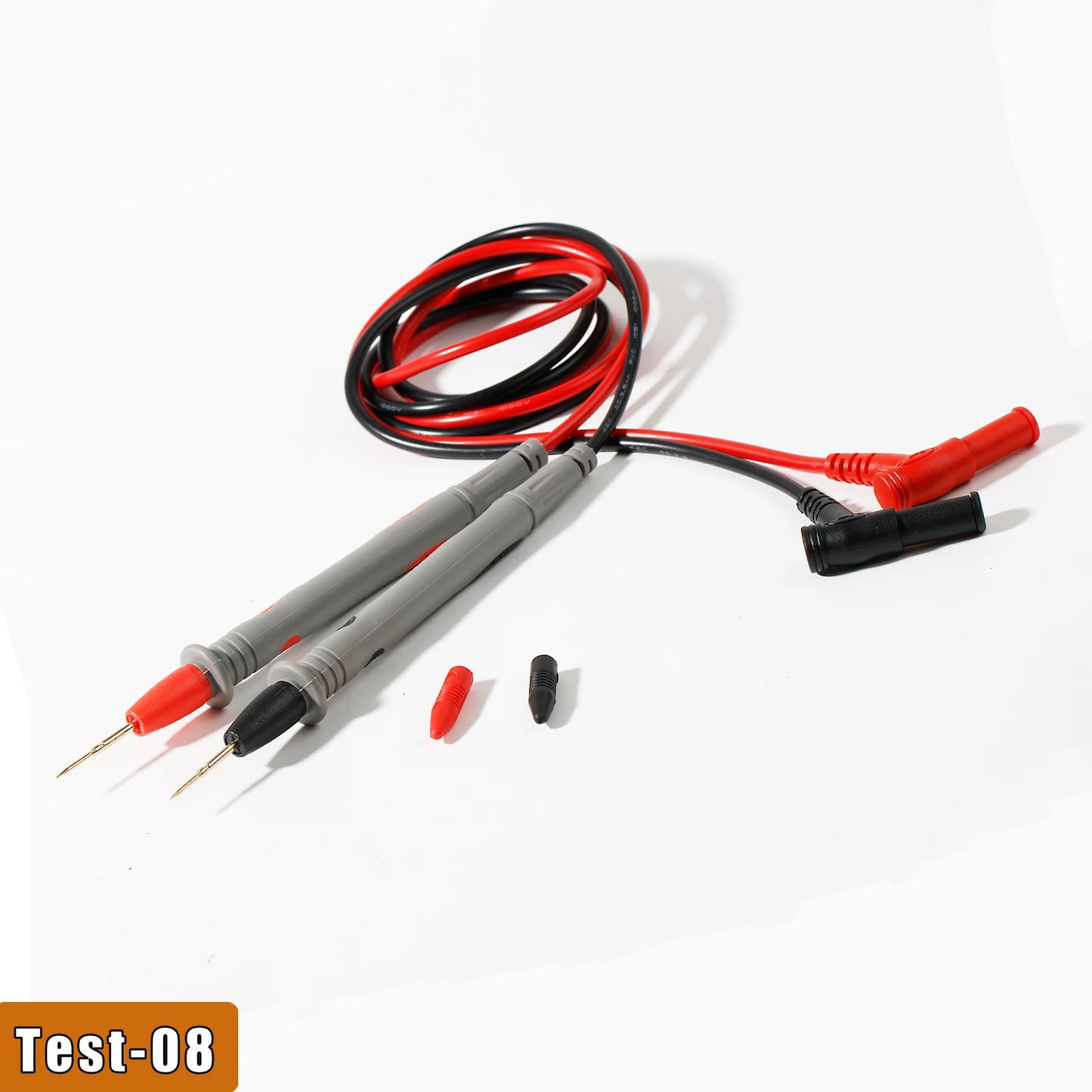 Multimeter Test Leads with Alligator Clips, Banana Plug Universal Cable, Crocodile Clip Test Wires
