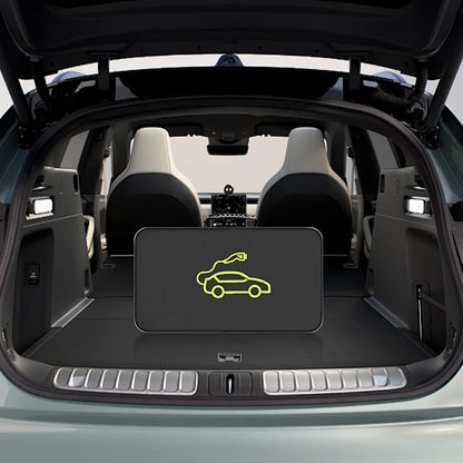 Waterproof Electric Car Charger Storage Bag – Fire Retardant EV Charging Cable & Socket Carry Case