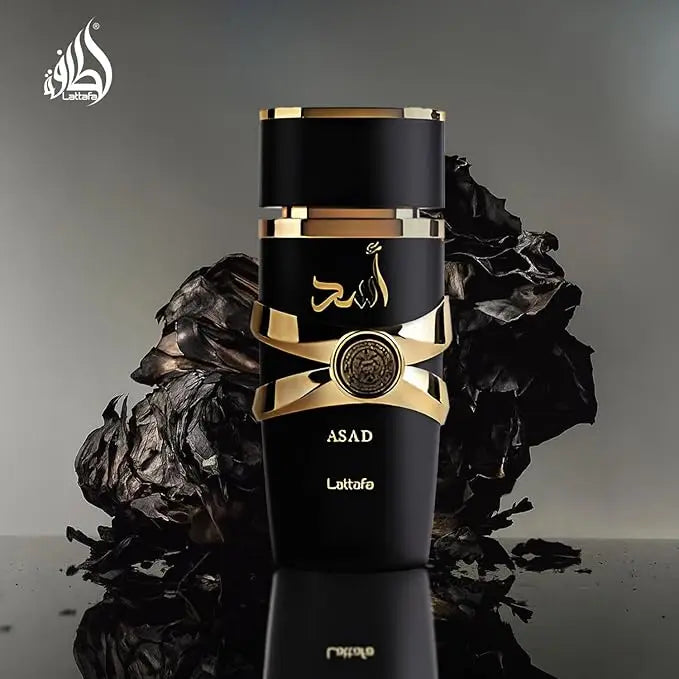 Lattafa Asad for Men — Arabian Pheromone Cologne to Attract Women, Fragrance Perfume for Men, Ideal Birthday Gift