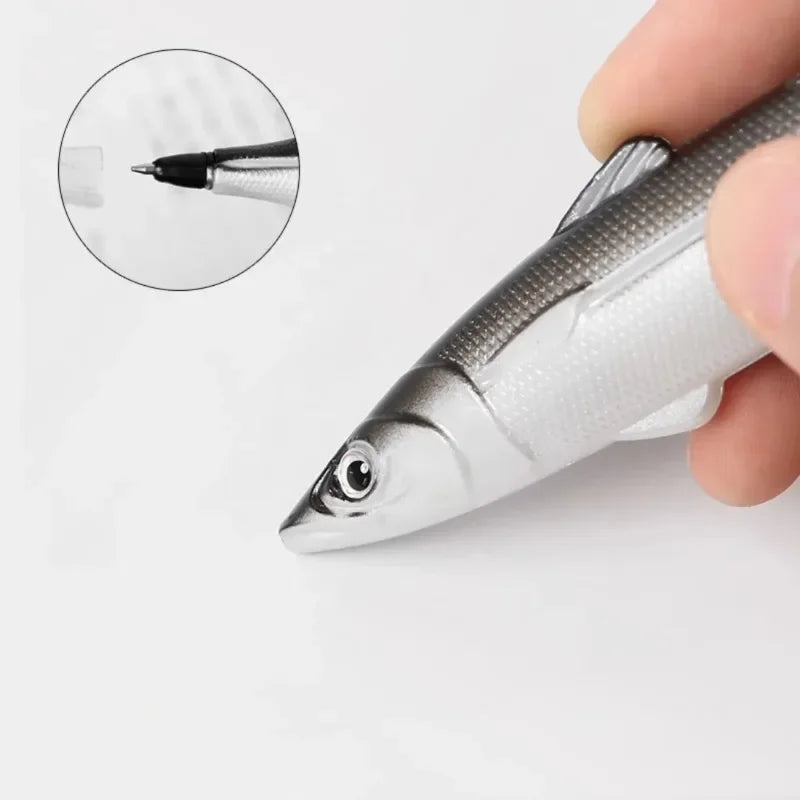 Cute Ocean Fish Ballpoint Pen - 0.5mm Kawaii Gel Pen for School & Office