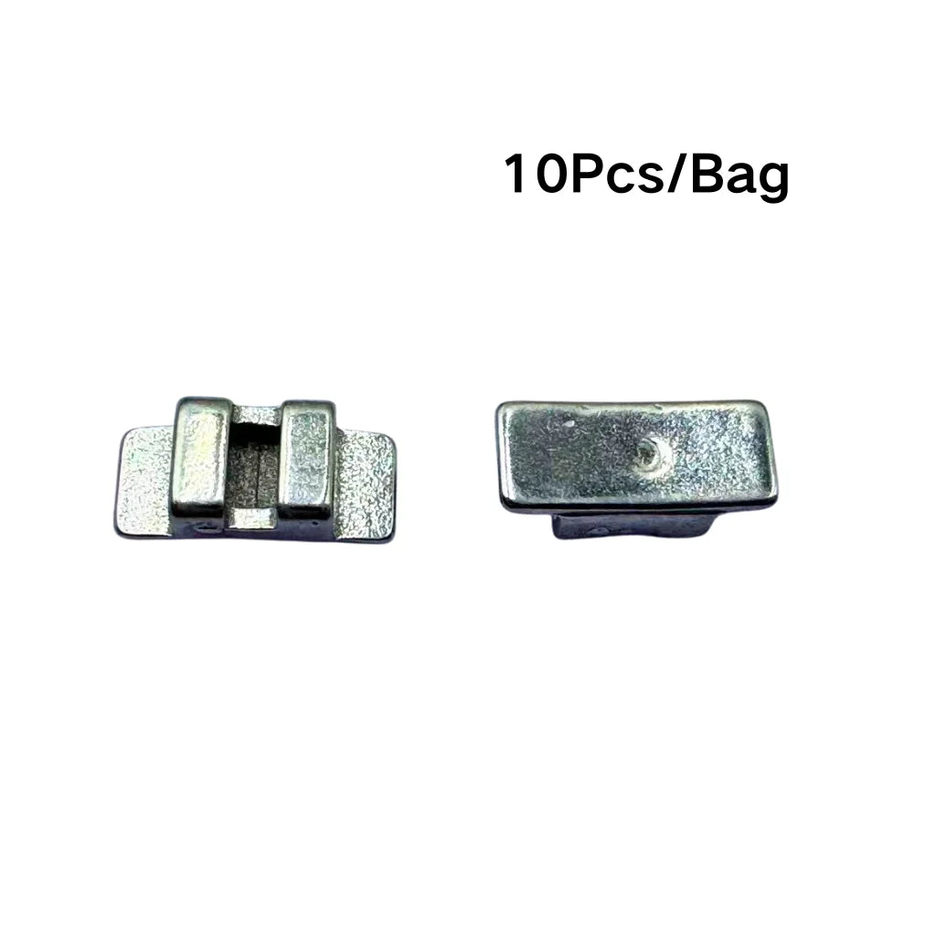 Orthodontic Lingual Button & Crimpable Hook Set – Metal Bondable Dental Traction Eyelets & Accessories for Dentistry Use