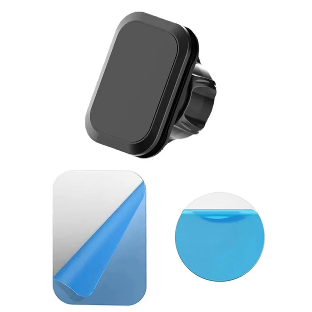 17mm Magnetic Car Phone Holder - Ball Head Mount Base for Smartphones and GPS Devices