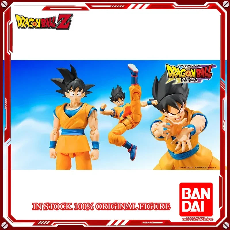 BANDAI S.H.Figuarts Son Goku Action Figure — 100% Original Dragon Ball Anime Collectible Model Toy