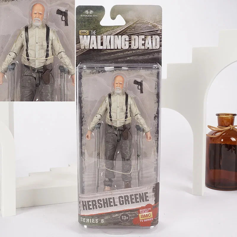 The Walking Dead PVC Action Figure Set - Abraham Ford, Rick Grimes & The Governor Models 6 Styles