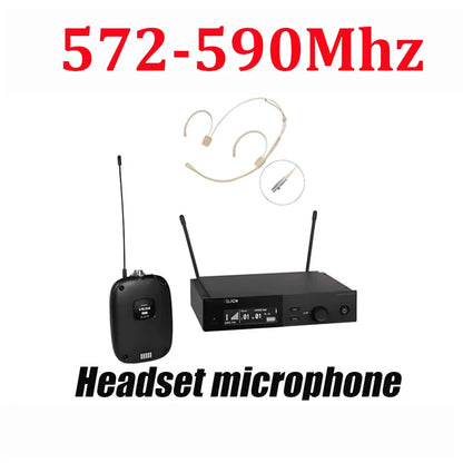 SLXD Wireless Microphone System – 500/600/800MHz 4-Pin Headset with KSM8/Beta58, Professional Audio for Stage & Karaoke