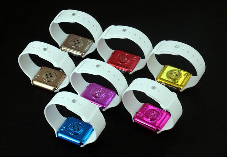 Digital LED Sport Watch – Square Electronic Wristwatch for Men & Women, Casual Silicone Fashion Watch