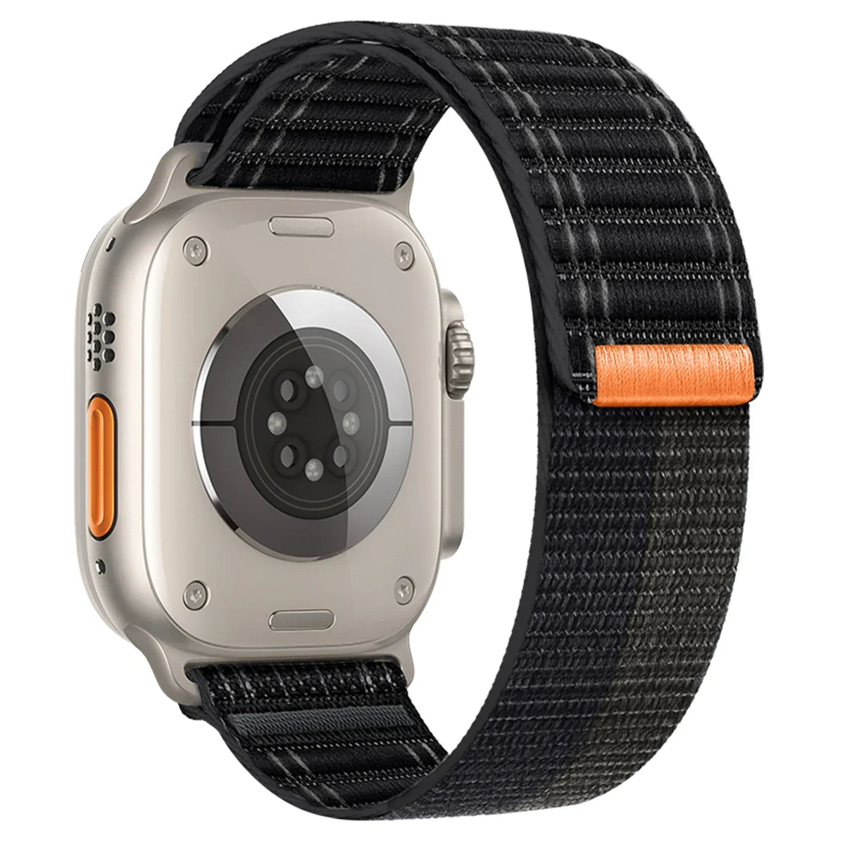 Nylon Strap for Apple Watch Band – Wave Pattern Bracelet for Ultra 2, iWatch Series 3-10, 38mm-49mm
