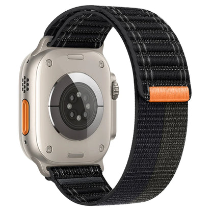 Nylon Strap for Apple Watch Band – Wave Pattern Bracelet for Ultra 2, iWatch Series 3-10, 38mm-49mm