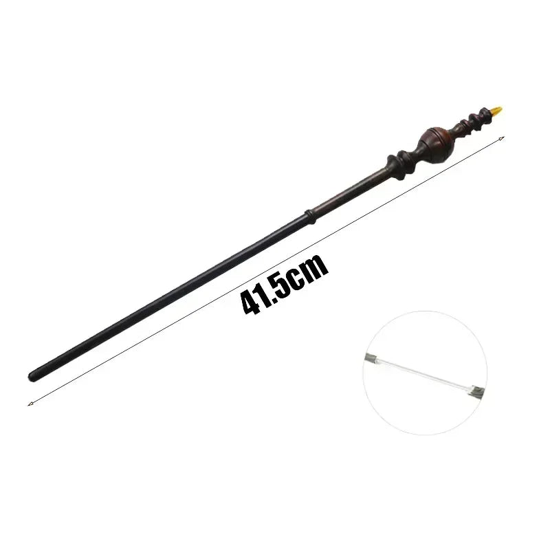 Anime Cosplay Magic Wand - Metal Core Fantasy Toy Prop & Wizard Decoration Accessory