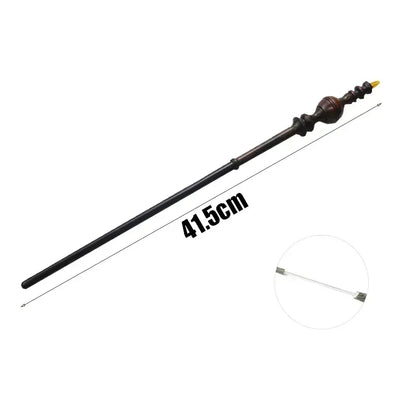 Anime Cosplay Magic Wand - Metal Core Fantasy Toy Prop & Wizard Decoration Accessory