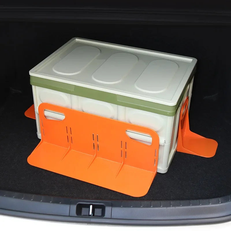Multifunctional Car Back Trunk Rack Holder: Shake-Proof Organizer for Luggage Box and Tools - Auto Storage Solution