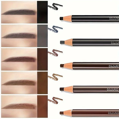 Tear-Off Pull Line Eyebrow Pencil – No Sharpening, Natural Color, Sweat & Smudge Proof Eyebrow Pencil