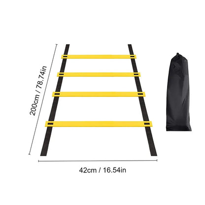 Agility Training Ladder - Nylon Speed & Flexibility Training Equipment for Football, Sports & Fitness