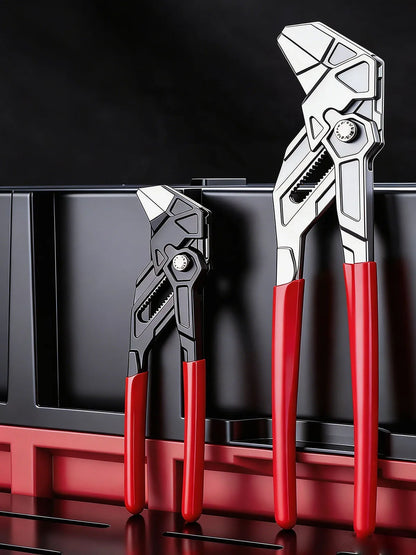 Adjustable Water Pump Pliers - Self-Locking Pipe Wrench for Plumbing, Faucets & DIY Repairs