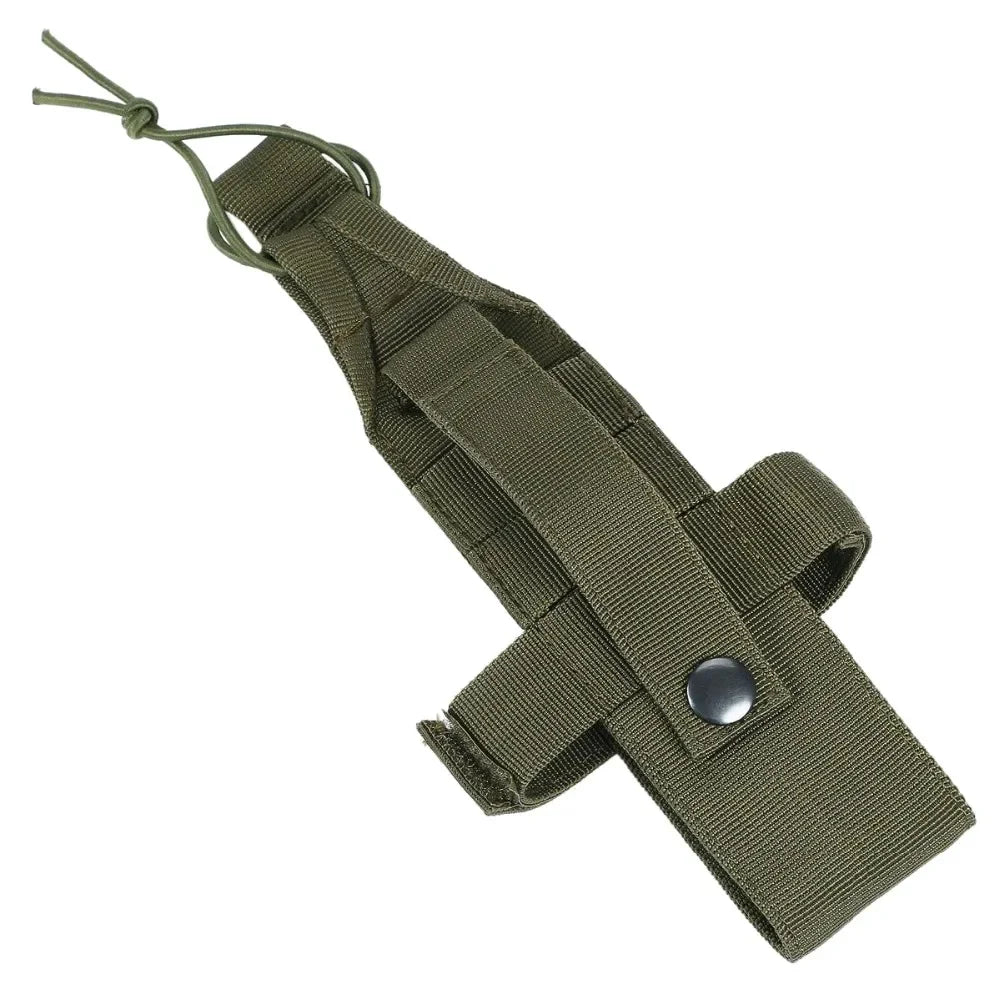MOLLE Nylon Water Bottle Holder – Outdoor Camping & Hiking Belt Pouch for Canteen Carrier