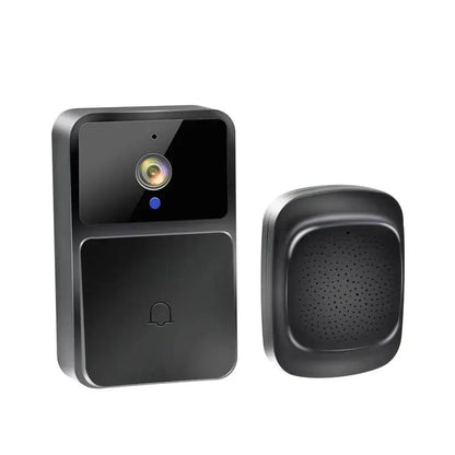 WiFi Video Doorbell Camera – HD Night Vision, Wireless Smart Home Security, Battery-Powered, Two-Way Intercom with Voice Changer