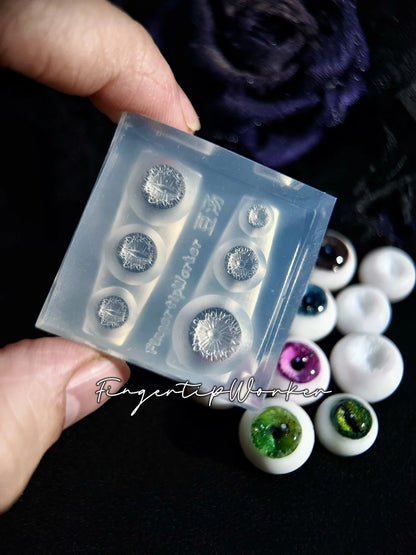 Snake Lolita Bow, Mushroom, Rose, Lotus, Bear 3D Acrylic Nail Mold - DIY Silicone Nail Decorations & Nail Art Products