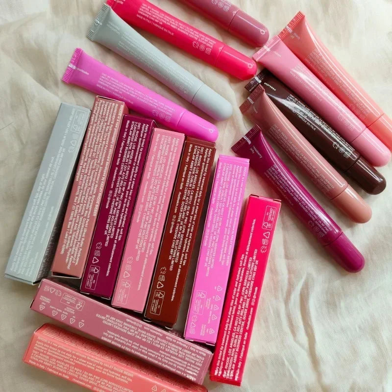 Makeup Cheek Blush Cream Stick & Lip Gloss – iPhone Case for iPhone, Toast, Salty Tan, Raspberry & Espresso Lipstick